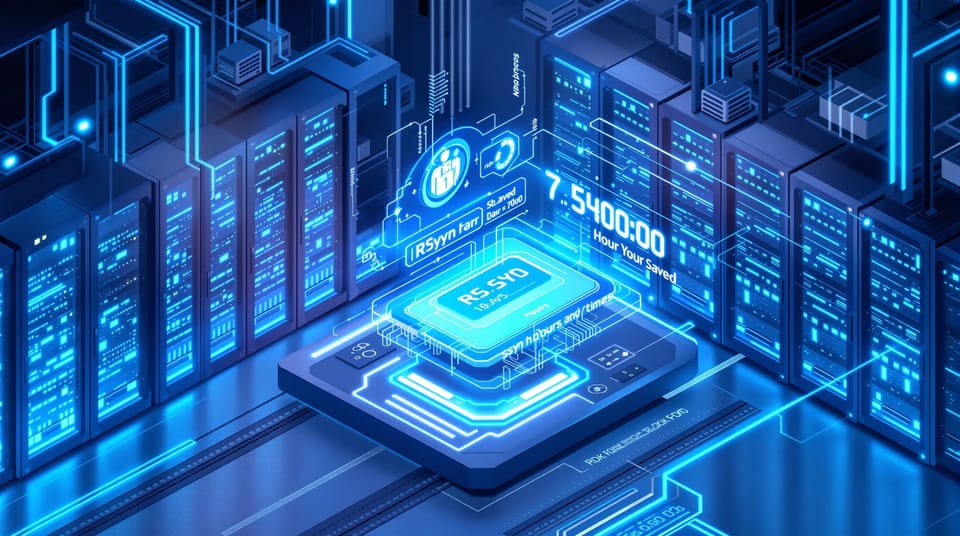 Как rsync сэкономил мне часы при переносе данных между серверами