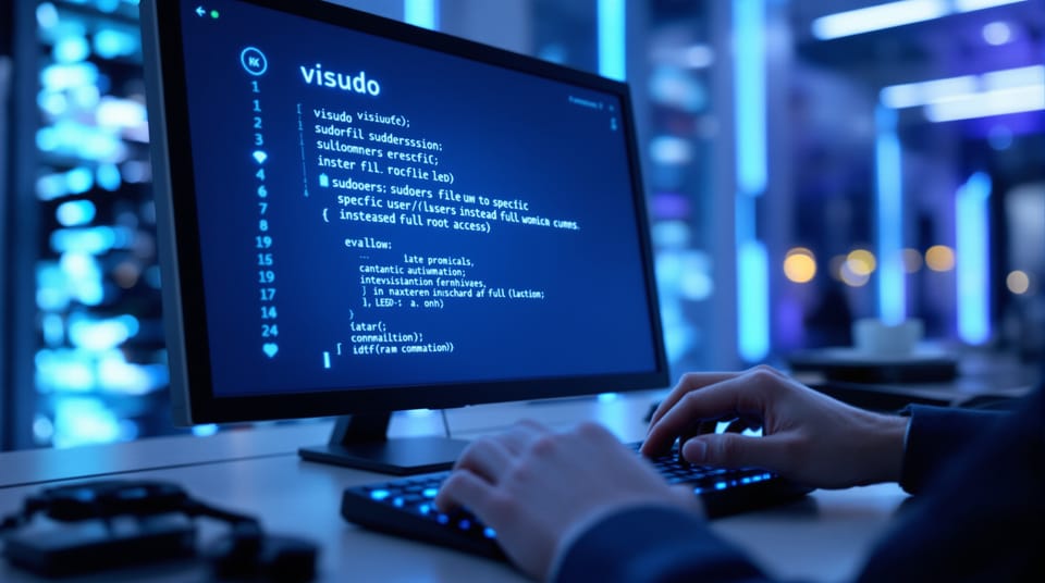 sudoers и visudo: точечный доступ вместо полного root